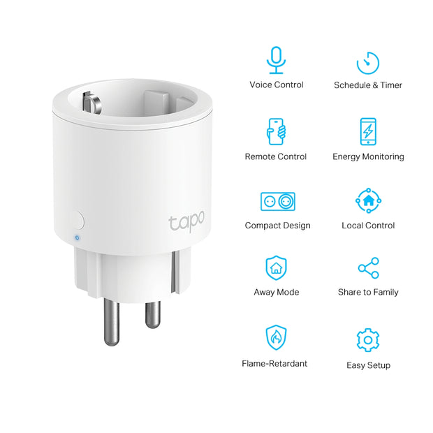 TP-Link Tapo P115 – Mini Smart Wi-Fi Socket (4 Pack)