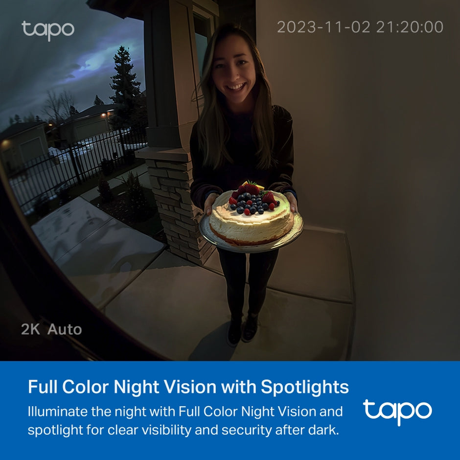 TP-Link Tapo D210 – Video Doorbell Camera