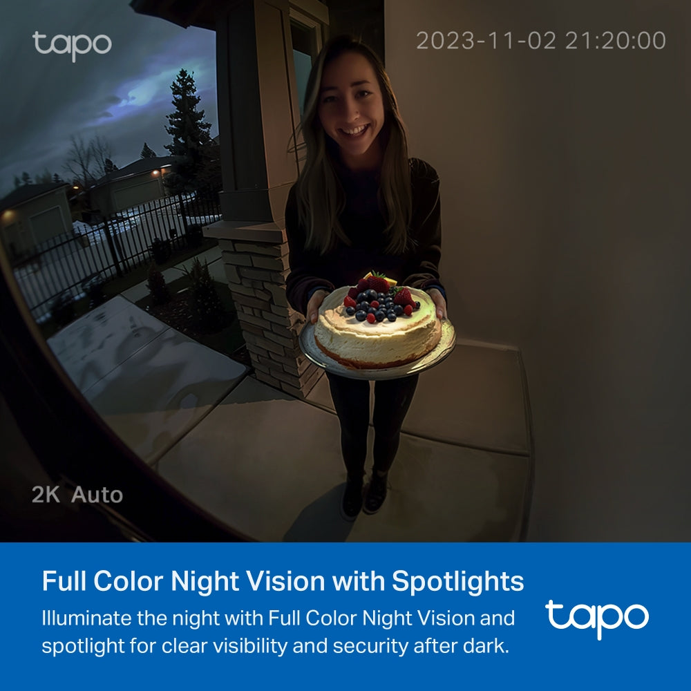 TP-Link Tapo D210 – Video Doorbell Camera