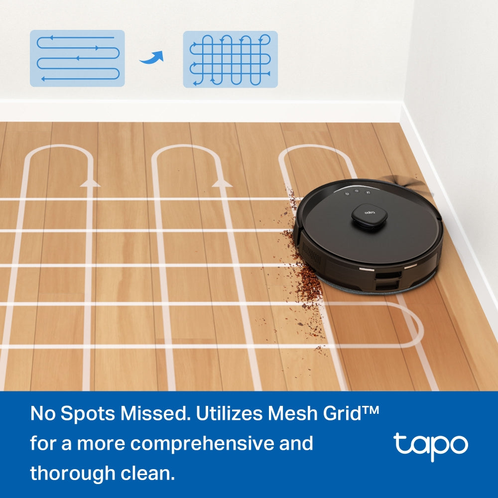 TP-Link Tapo RV30 Max – 5300Pa Hyper Suction Robot Vacuum & Mop