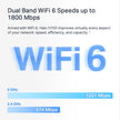 Mercusys Halo H70X – AX1800 Whole Home Mesh WiFi 6 System