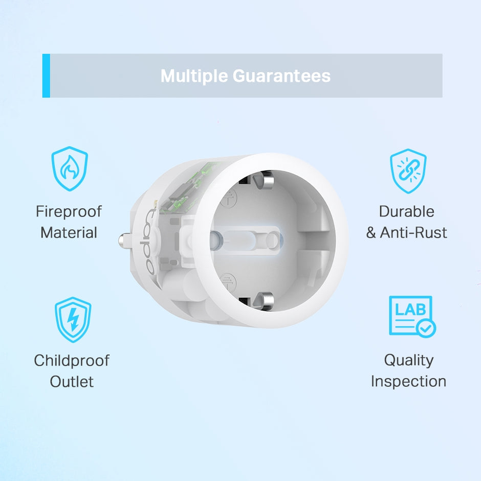 TP-Link Tapo P115 – Mini Smart Wi-Fi Socket (4 Pack)