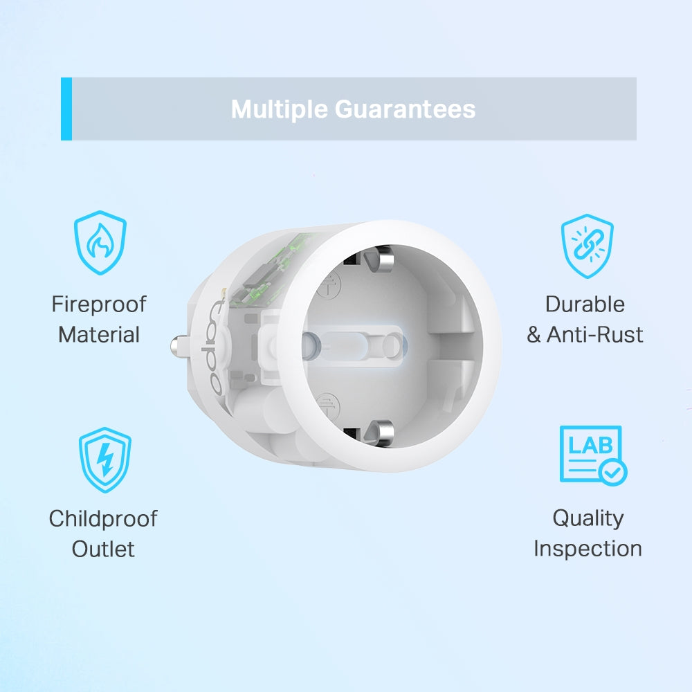TP-Link Tapo P115 – Mini Smart Wi-Fi Socket (4 Pack)