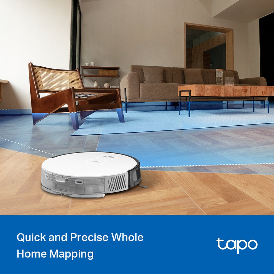 TP-Link RV20 Mop Plus – MagSlim™ LiDAR Navigation Robot Vacuum & Mop + Smart Auto-Empty Dock