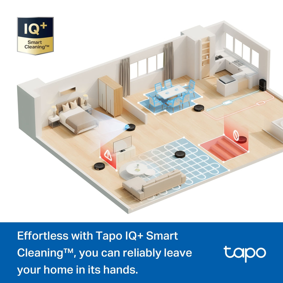 TP-Link Tapo RV30 Max – 5300Pa Hyper Suction Robot Vacuum & Mop