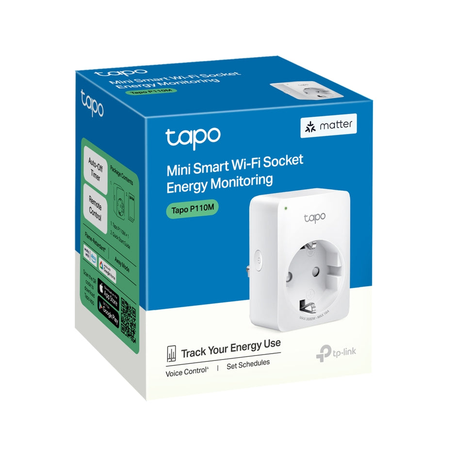 TP-Link Tapo P110M – Mini Smart Wi-Fi Plug