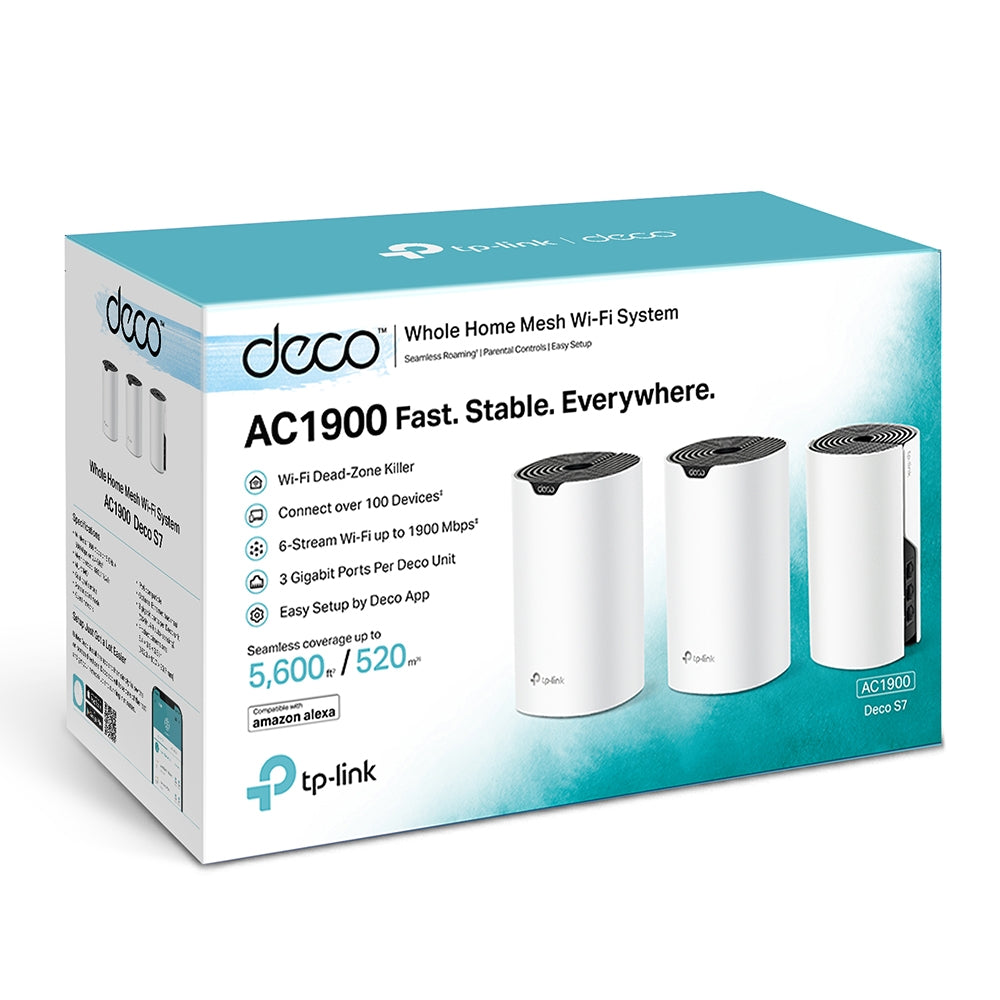 TP-Link Deco S7 – AC1900 Whole Home Mesh Wi-Fi System
