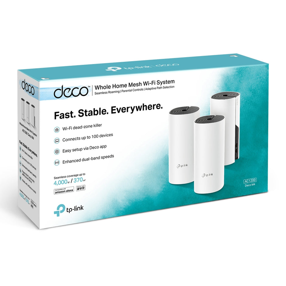 TP-Link Deco M4 – AC1200 Whole Home Mesh Wi-Fi System