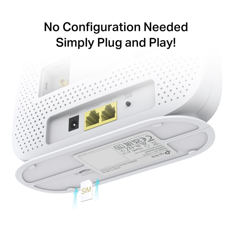 TP-Link TL-MR105 – 300 Mbps Wireless N 4G LTE Router