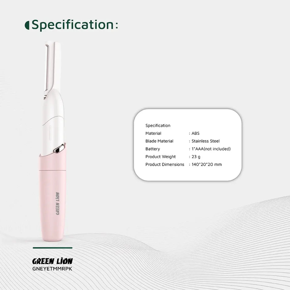 Green Lion Eyebrow Hair Trimmer