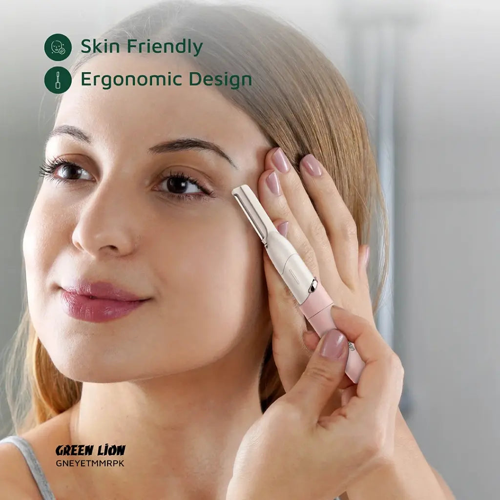 Green Lion Eyebrow Hair Trimmer