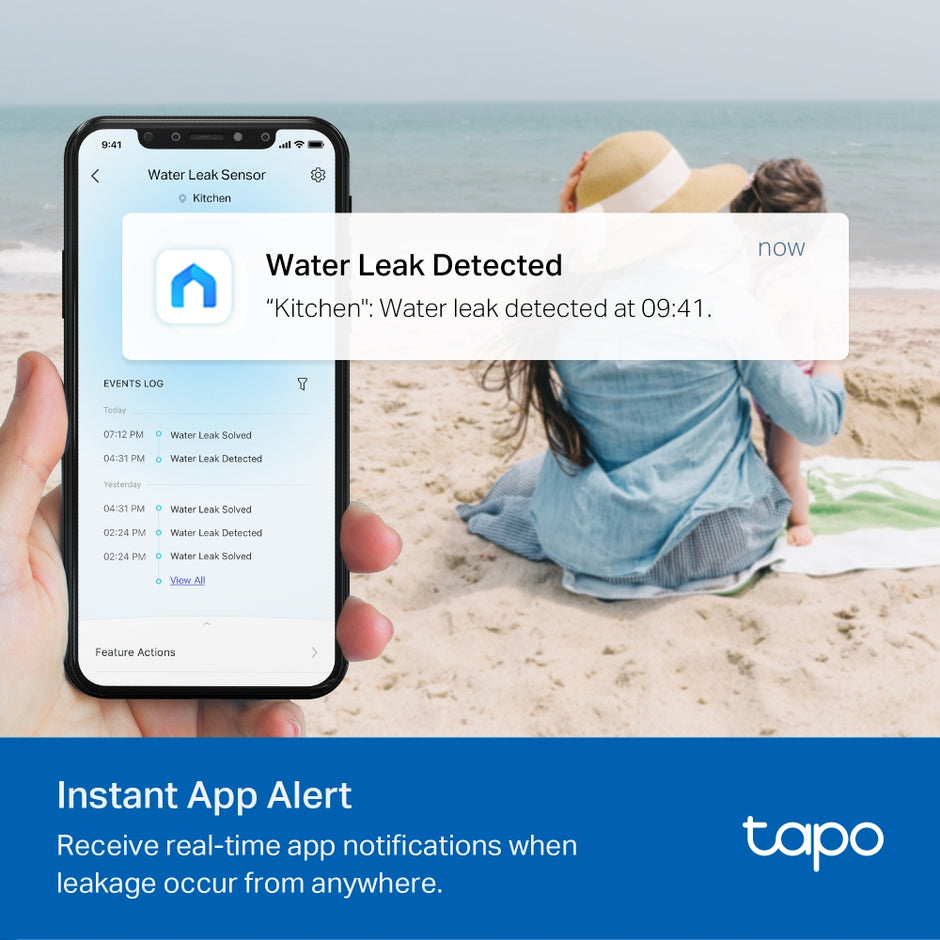 TP-Link Tapo T300 – Smart Water Leak Sensor