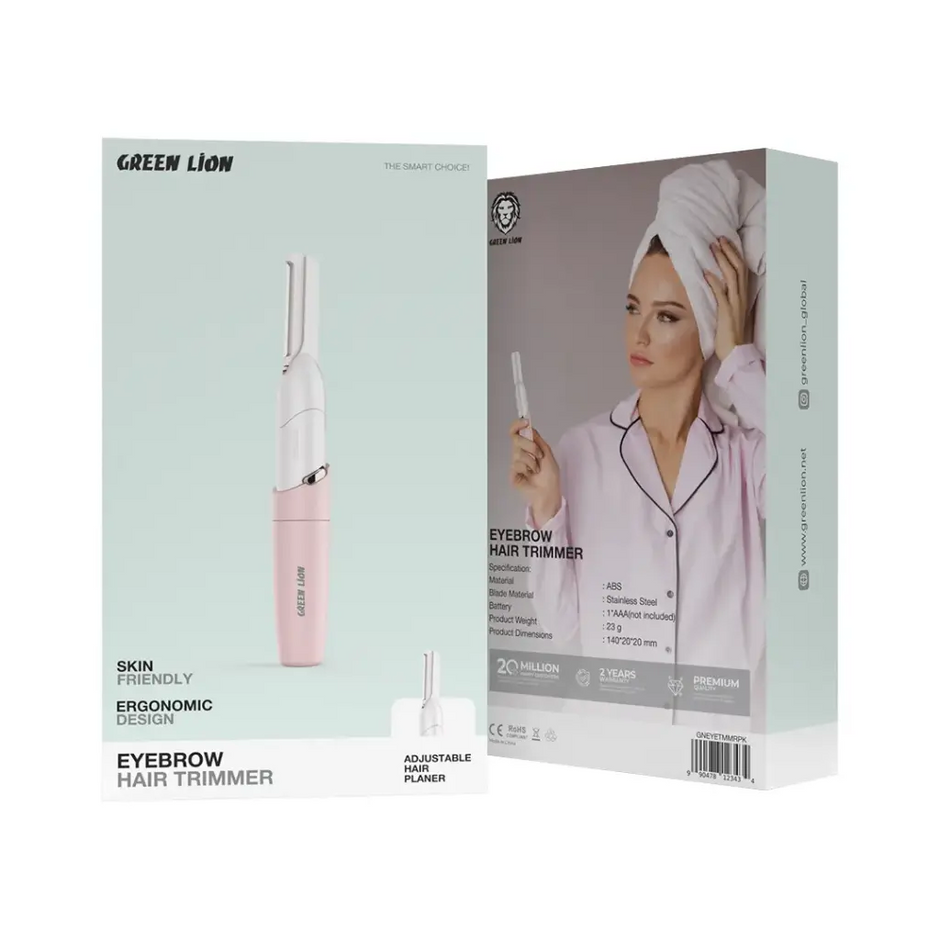 Green Lion Eyebrow Hair Trimmer
