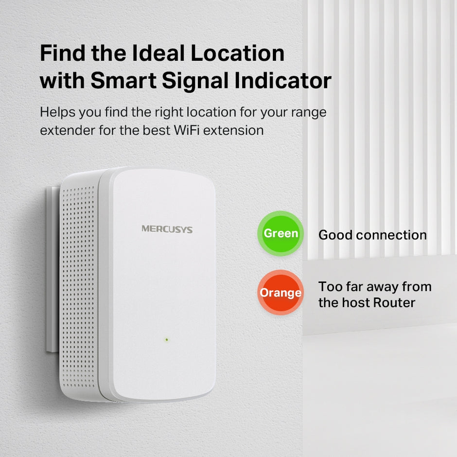 Mercusys ME10 – 300 Mbps Wi-Fi Range Extender