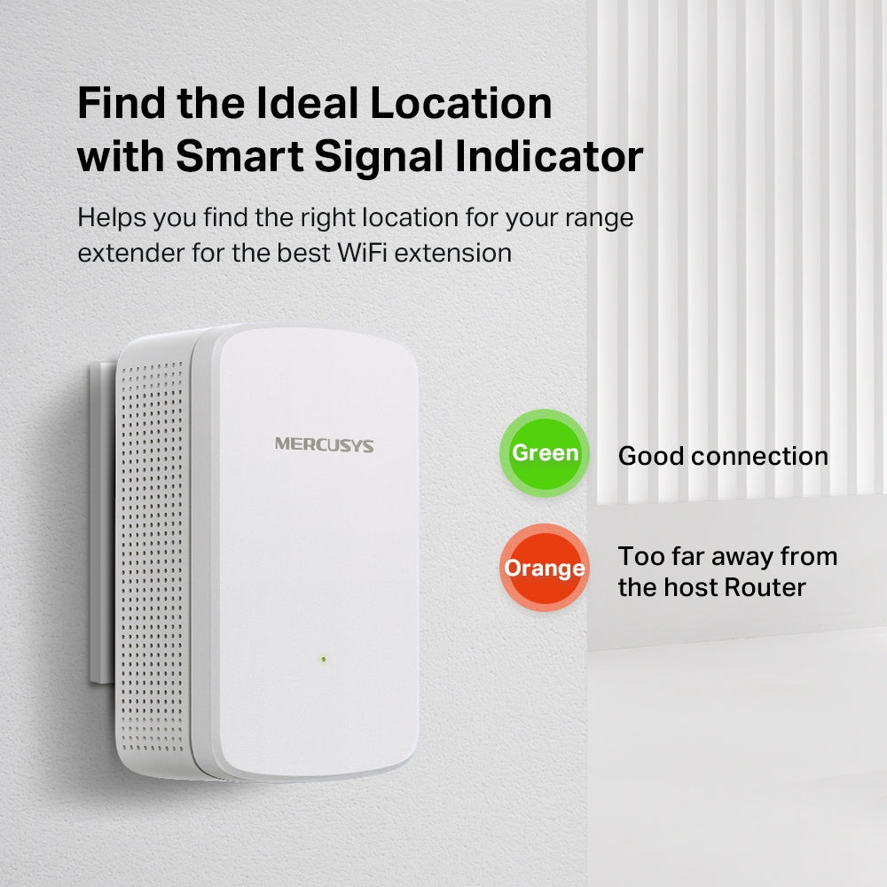 Mercusys ME10 – 300 Mbps Wi-Fi Range Extender