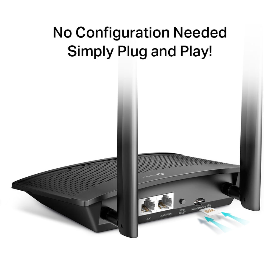 TP-Link TL-MR100 – 300 Mbps Wireless N 4G LTE Router