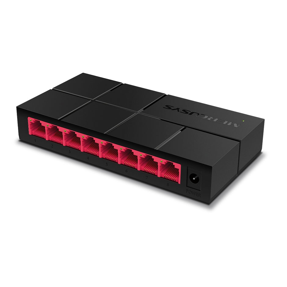 Mercusys MS108G – 8-Port 10/100/1,000 Mbps Desktop Switch