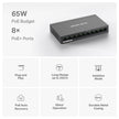Mercusys MS110P – 10-Port 10/100Mbps Desktop Switch with 8-Port PoE+