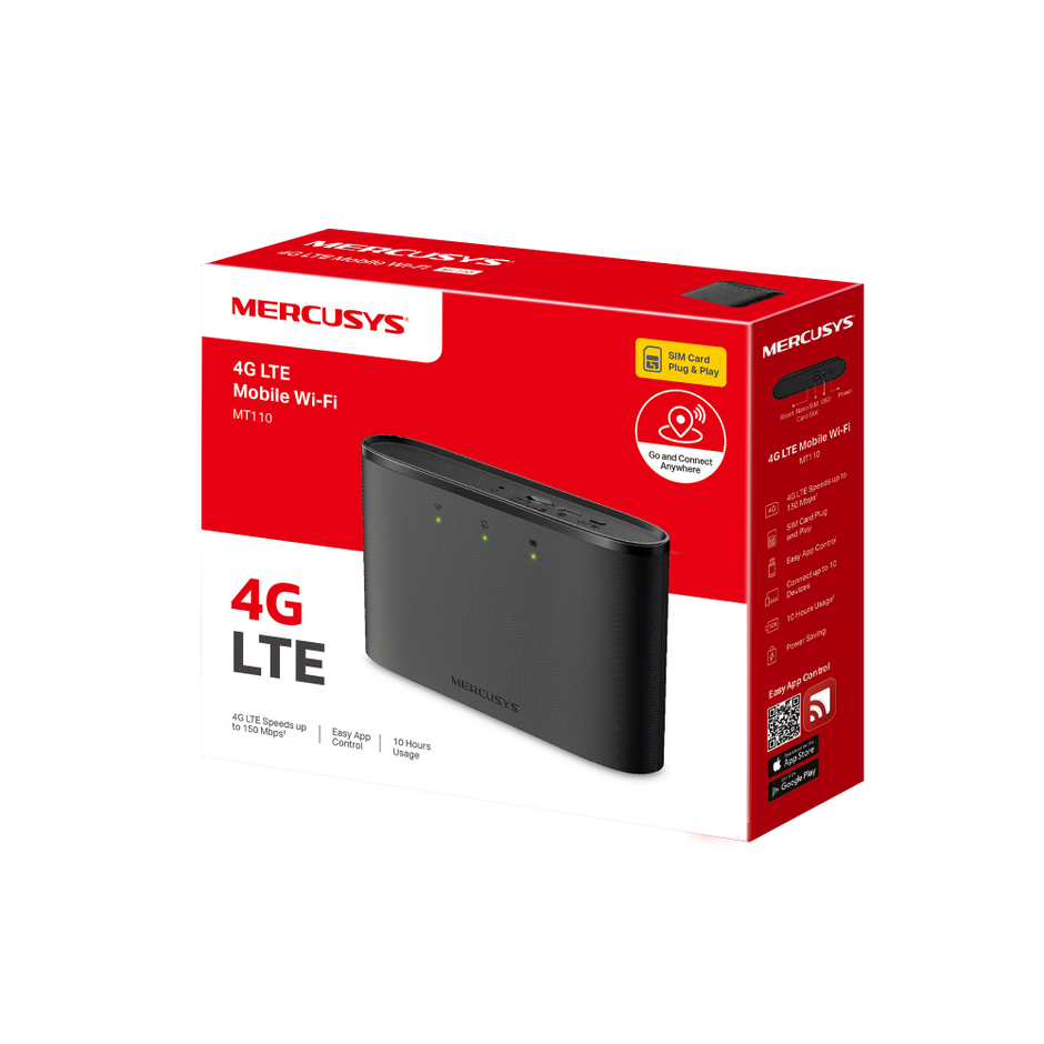 Mercusys MT110 – 4G LTE Mobile Wi-Fi