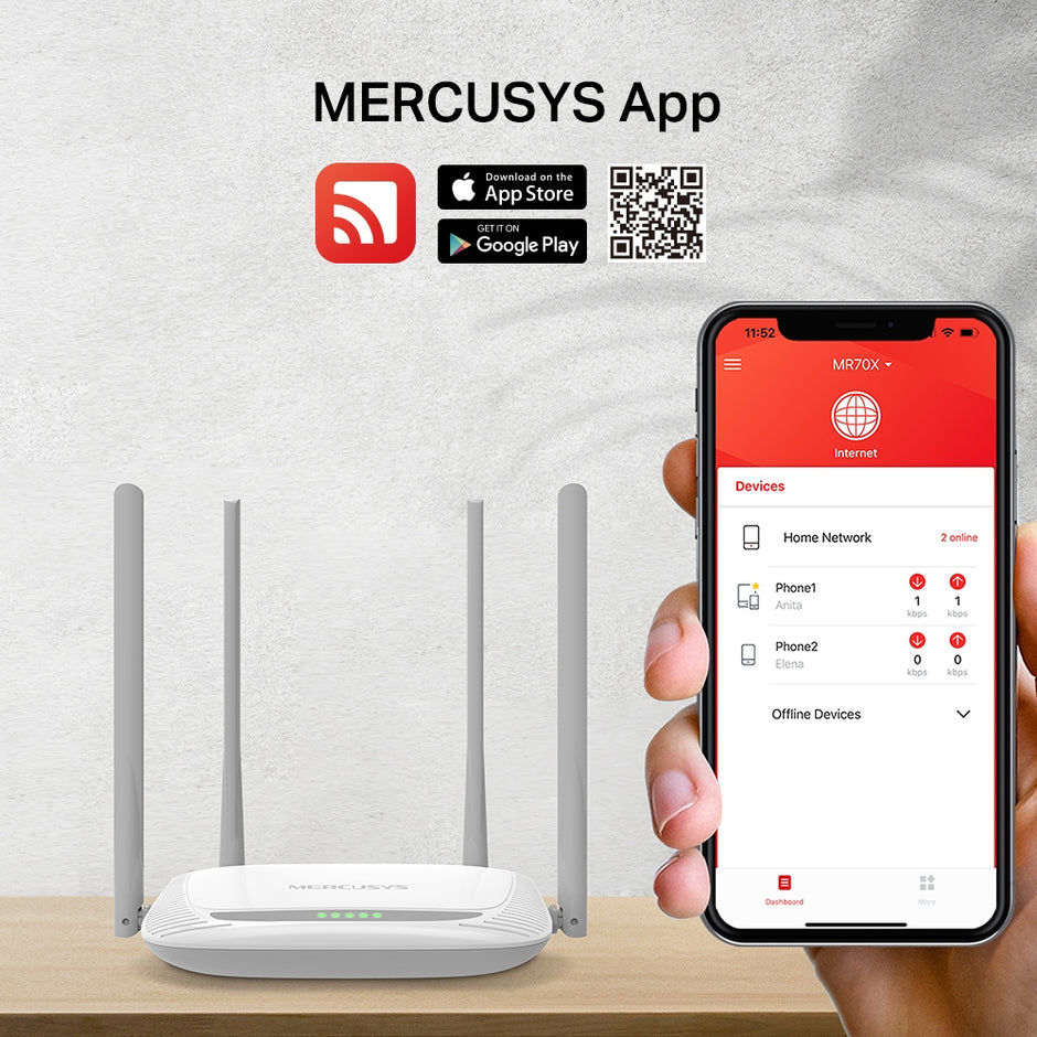 Mercusys MW325R – 300Mbps Enhanced Wireless N Router