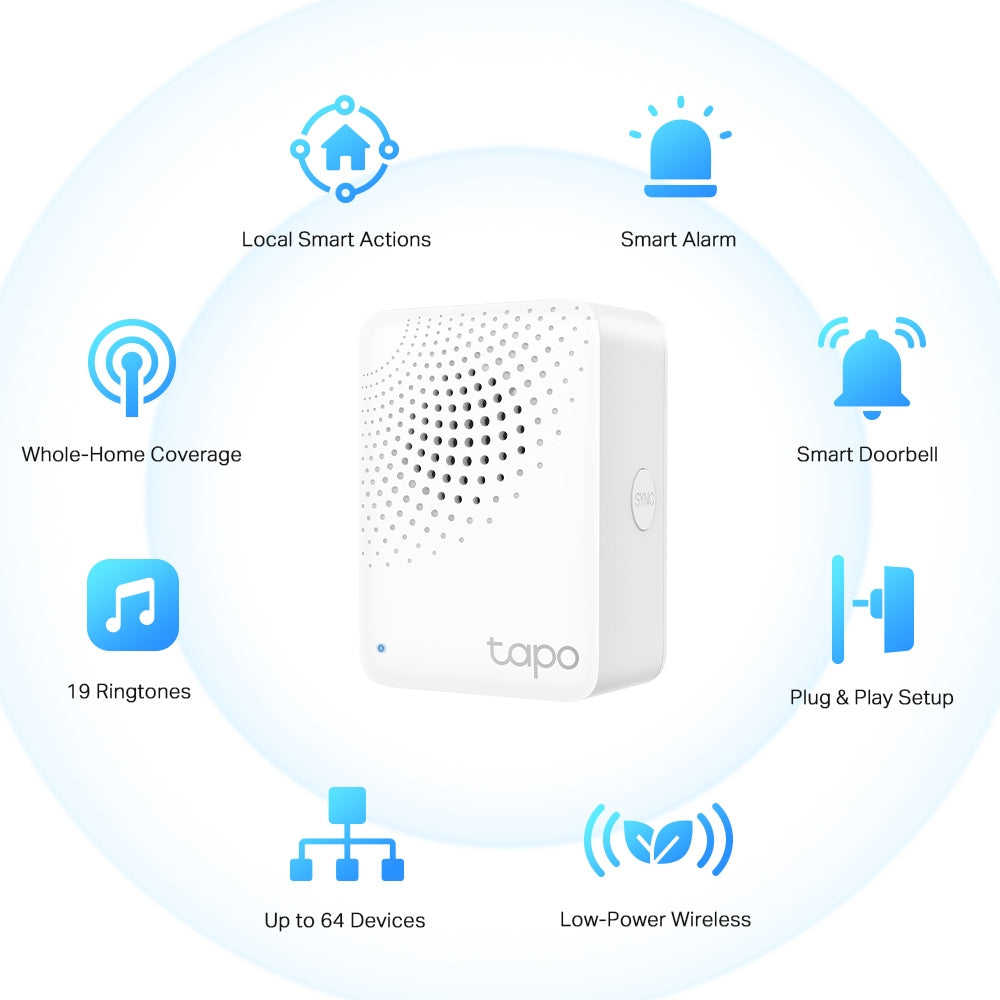 TP-Link Tapo H100 – Smart Hub with Chime