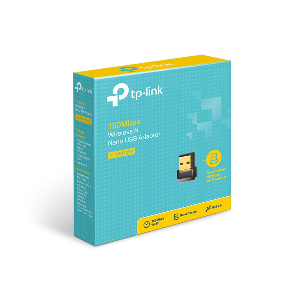 TP-Link TL-WN725N – 150Mbps Wireless N Nano USB Adapter
