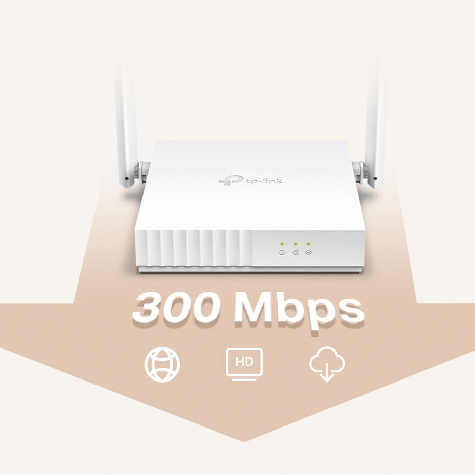 TP-Link TL-WR820N – 300 Mbps Multi-Mode Wi-Fi Router