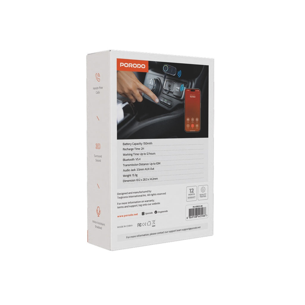 Porodo Wired to Wireless BT Audio Transmitter