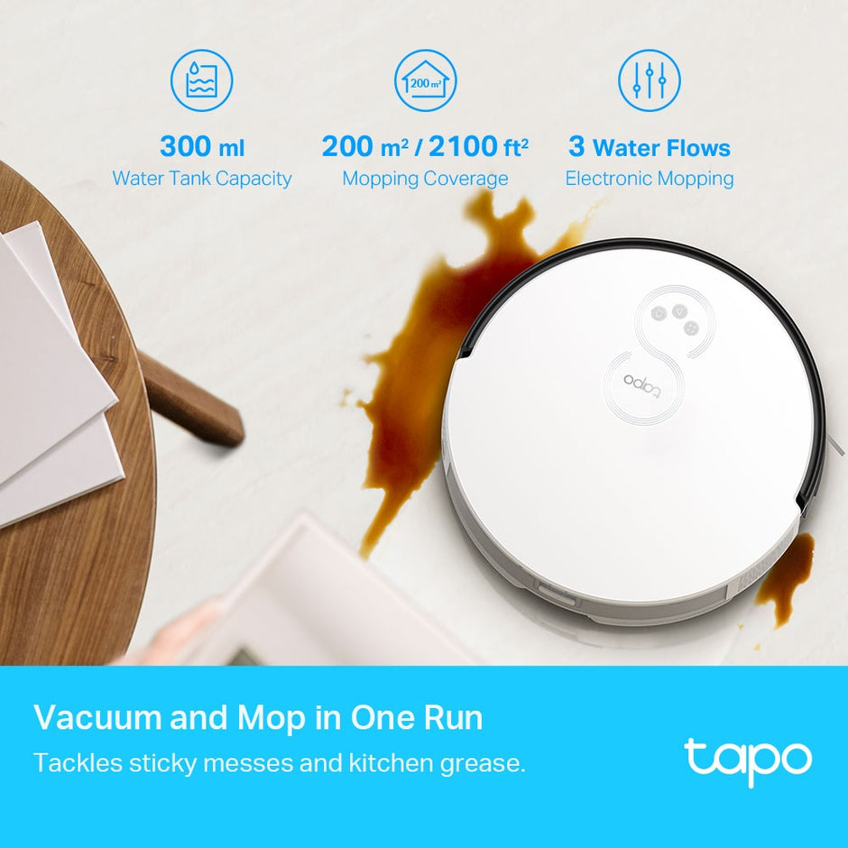 TP-Link Tapo RV10 – Robot Vacuum & Mop