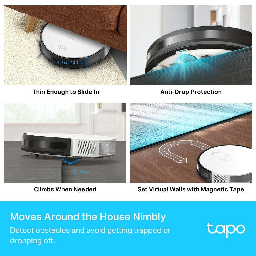 TP-Link Tapo RV10 – Robot Vacuum & Mop